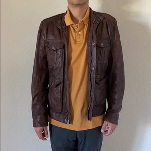 Lucky brand leather jacket